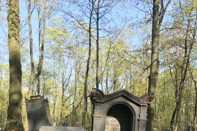 Виды Пугающая красота: Волковское лютеранское кладбище 