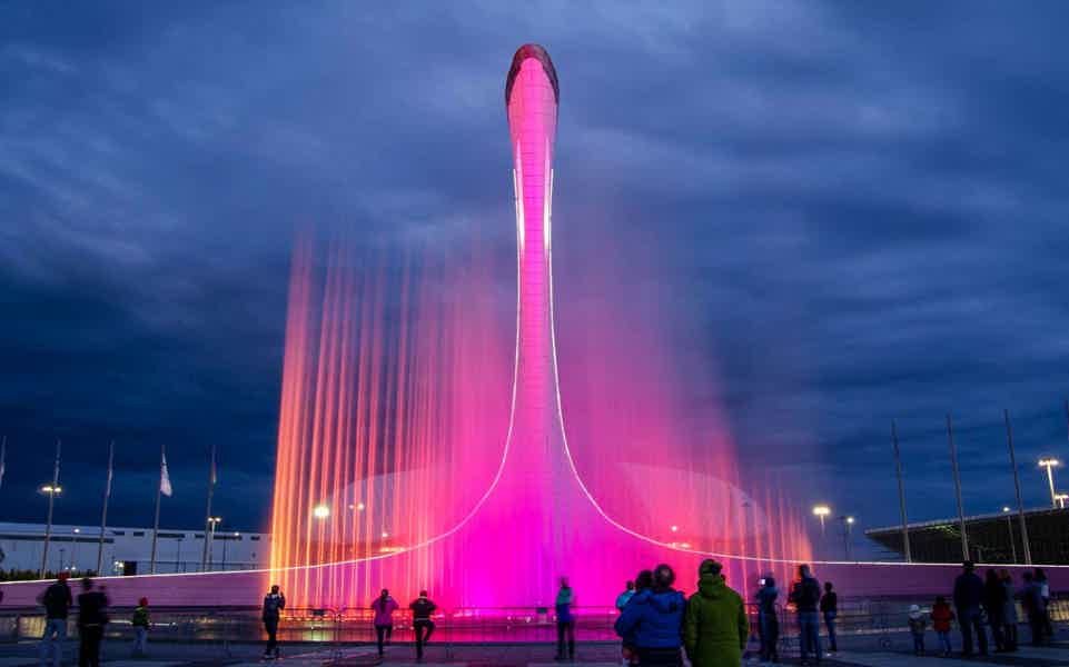 Красная Поляна, Олимпийский парк и шоу фонтанов - фото 5