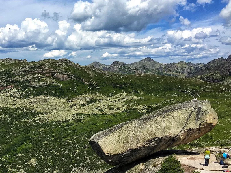 Экскурсия на Висячий Камень, Ергаки — фото 4, Абакан | Покатаем