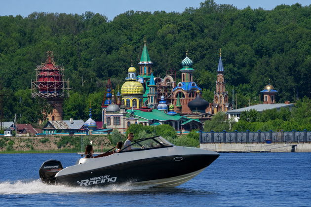 Фото к экскурсии На катере в Свияжск: 3-часовое путешествие по Волге из Казани