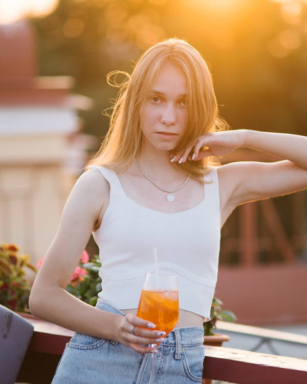Фотосессия в самом сердце Петербурга — на террасе — фото 5