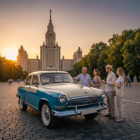 «Семь сестер столицы» — автопутешествие по семи высоткам Москвы