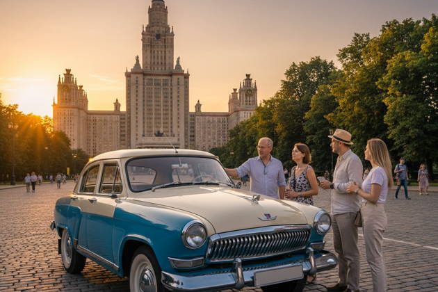 «Семь сестер столицы» — автопутешествие по семи высоткам Москвы