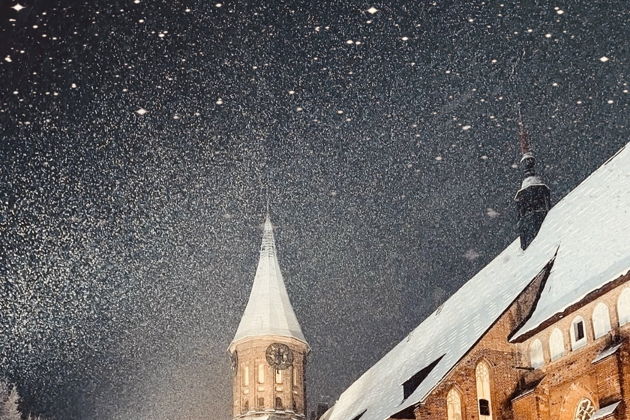 Виды Новогодняя сказка янтарного края: Калининград и Зеленоградск