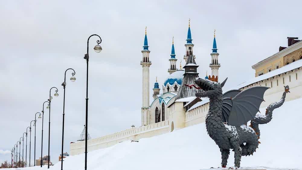 Казань зимой