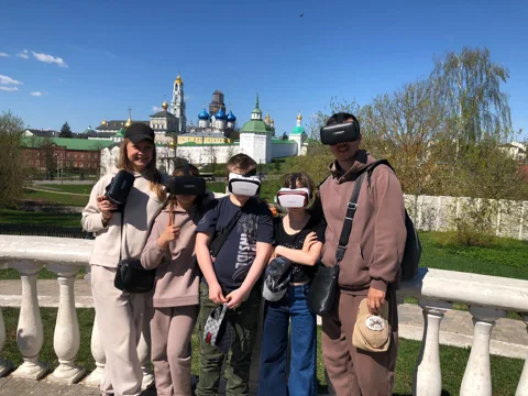 VR-экскурсия в прошлое Сергиева Посада
