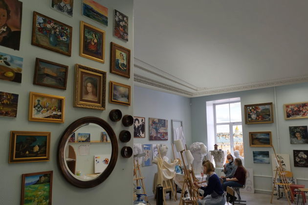 Виды Мастер-класс по живописи «Картина маслом за 1 занятие»