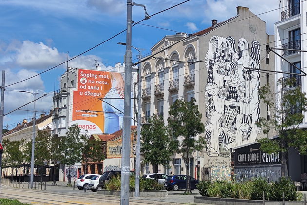 Уличное искусство Белграда: от вандализма к мурализму