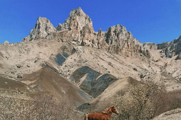 Виды Озеро Гижгит, перевал Актопрак, Чегемские водопады 