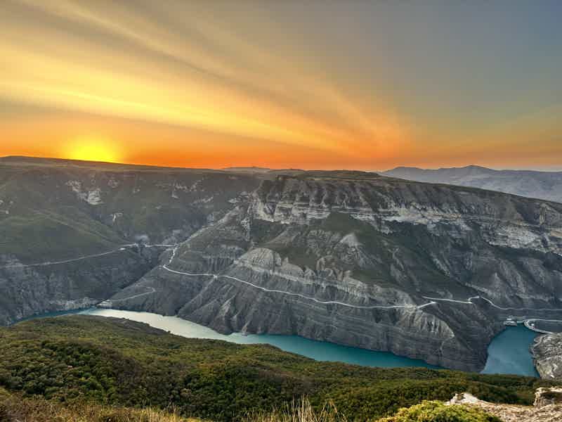 Сулакский каньон / Бархан Сарыкум / Пещера - Нохъо - фото 5