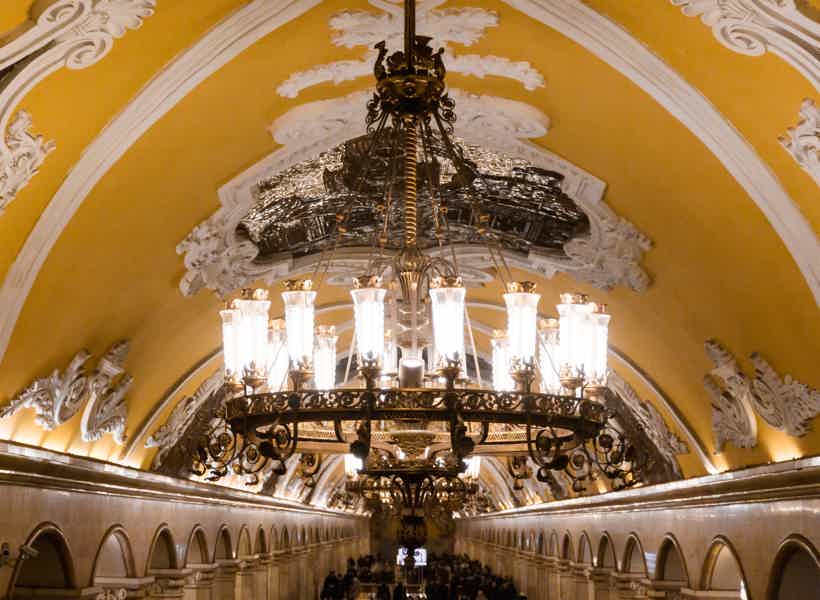 Московское метро: подземные дворцы Москвы - фото 6