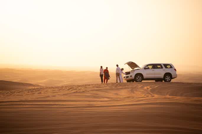 Arabian Desert: Quad Bike, Red Dunes, Bedouin Camp & Camel Ride