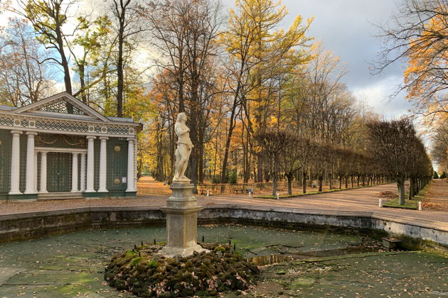 Виды Осенние каникулы в Петергофе