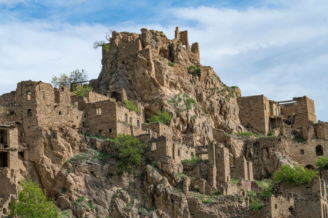 Аул-призрак Гамсутль, Салтинский водопад и Чохские террасы — фото 8