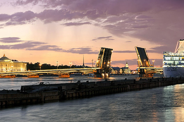Ночной круиз «Весь Петербург» (каналы и развод мостов)