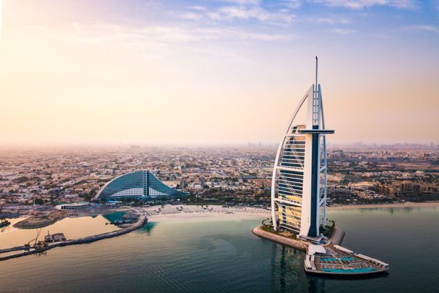 Виды Легендарный отель-парус: экскурсия по Burj Al Arab
