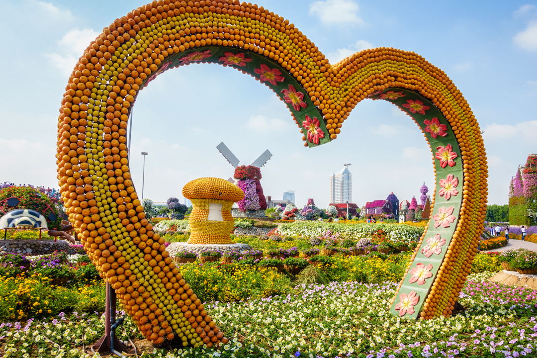 Билеты в парк цветов Miracle Garden и ярмарку Global Village с трансфером — фото 3