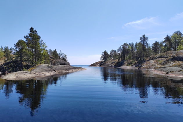 Виды Ладога вне шаблонов: индивидуальное путешествие по шхерам 
