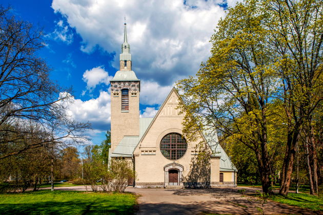 Виды Оллинпяя — заповедник старых дач — между Териойками и Келомяками