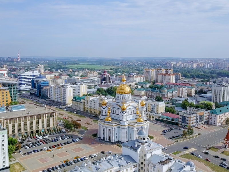 Саранск: город с высоты - экскурсия в Саранск, Россия