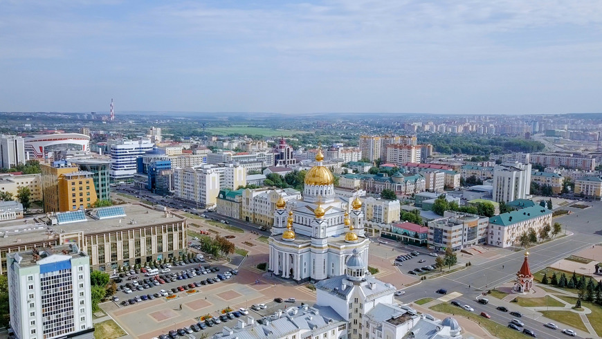 Саранск: город с высоты