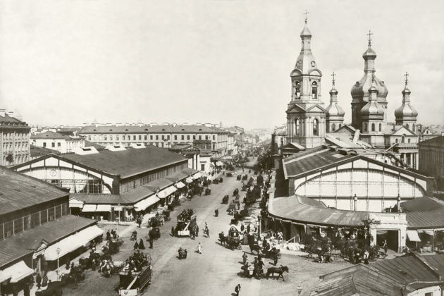 Виды Сенная площадь. Петербургские тайны.