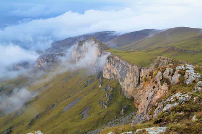 Над горами Армении