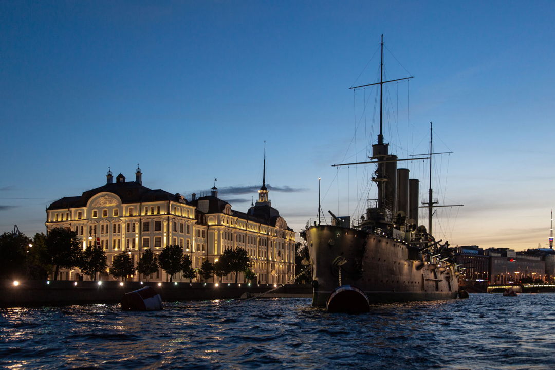 Разведение 3-ех мостов с выходом в Финский залив — фото 3