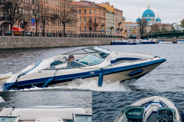 Фото к экскурсии Прогулка на катере по рекам и каналам к разводным мостам Санкт-Петербурга