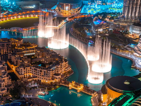 Шоу фонтанов