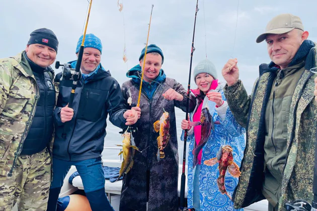 Морская рыбалка в Тихом океане на быстроходном катере — экскурсия, Камчатка | Покатаем