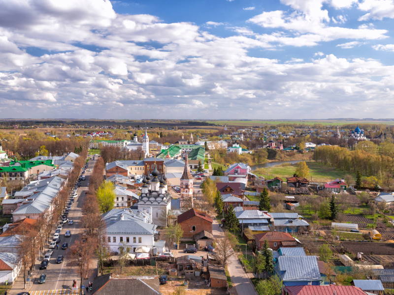 Неспешная групповая прогулка по Суздалю