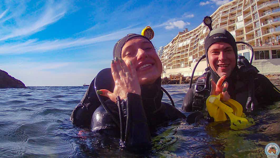 Предложение руки и сердца под водой. Ласпи (Крым) - фото 3