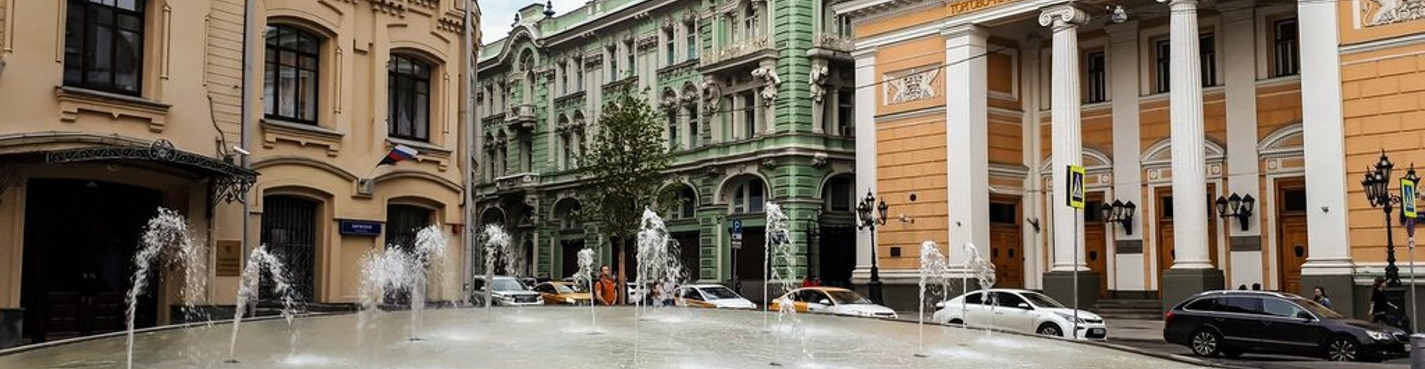 «Москва-сити» 19 века: по Никольской улице, ГУМу и Ильинке
