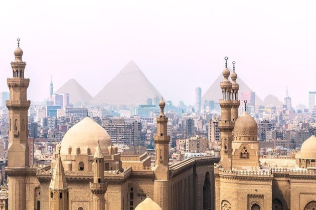 Святыни Старого Каира, пирамиды Гизы и Сфинкс