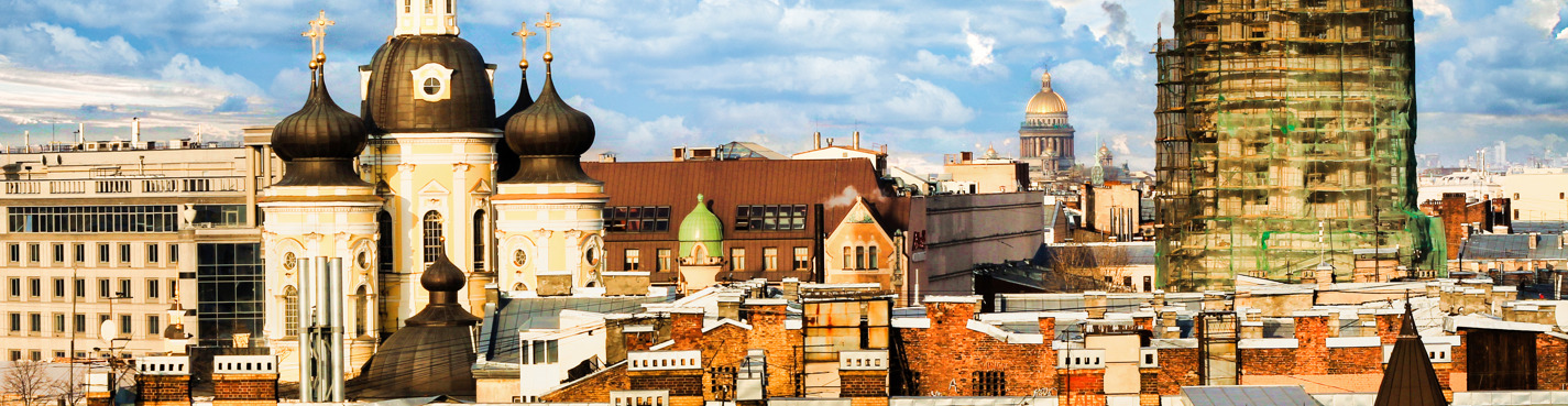 Самая высокая смотровая Петербурга, старинные парадные и дворы-колодцы