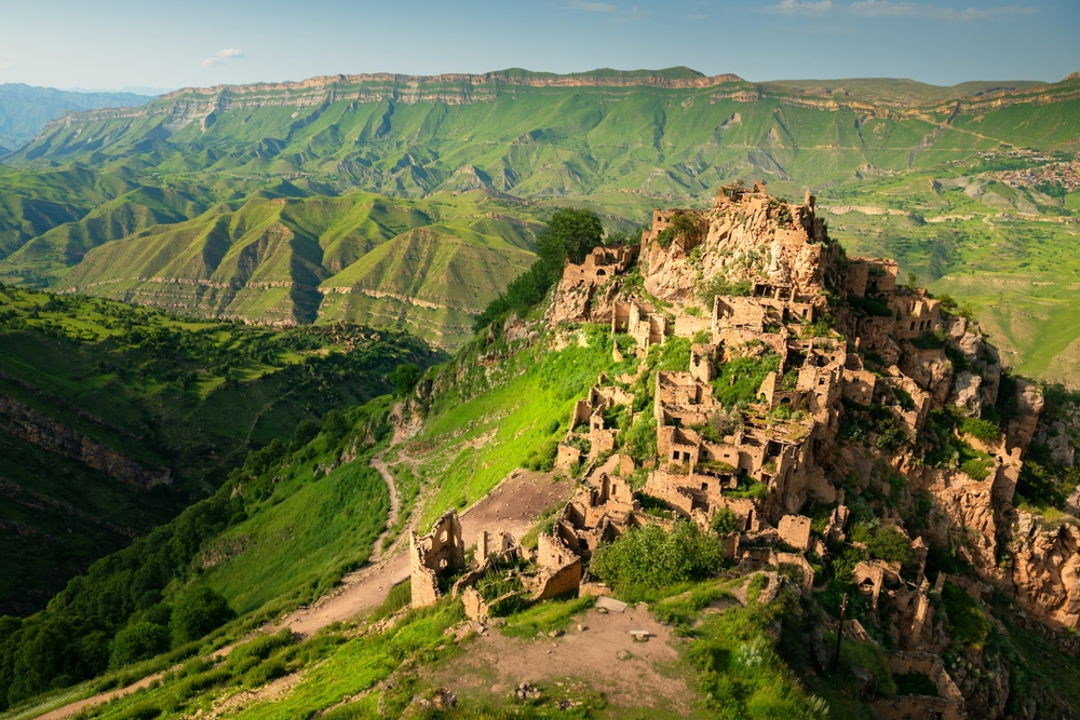 Гамсутль аул-призрак, Салтинский водопад и Чохские террасы — фото 5