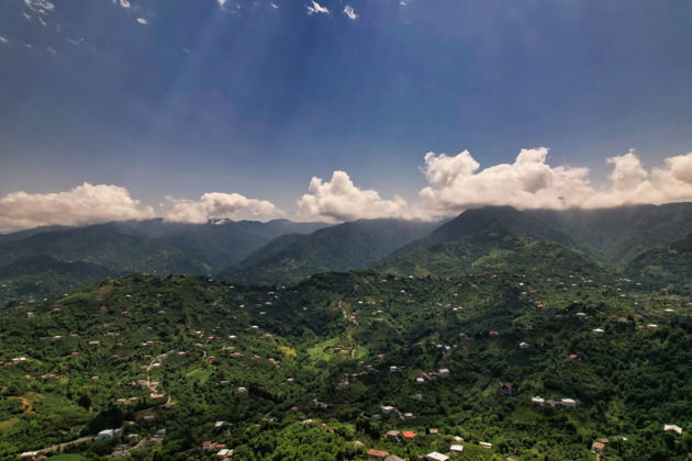 Виды Цветные озера Абуделаури