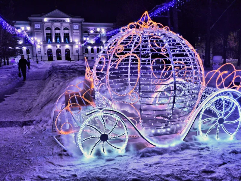 Новогодняя сказка по-Томски — фото 3, Томск | Покатаем