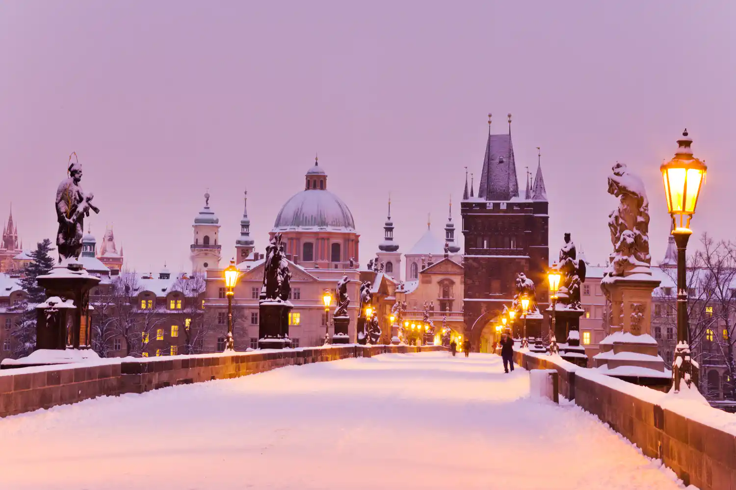 prague winter