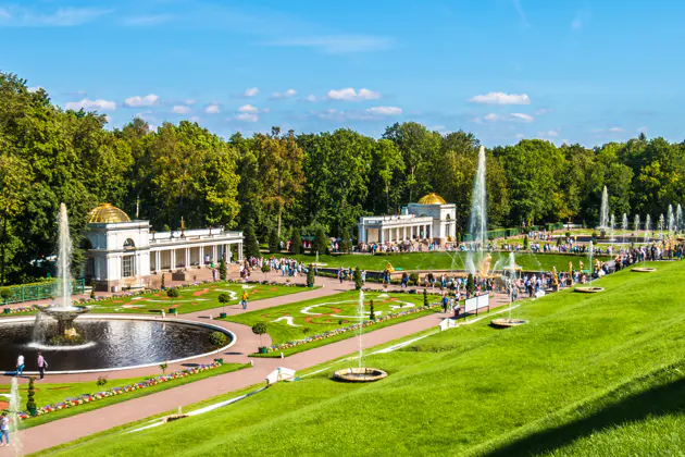 В Петергоф на метеоре с билетами в Нижний парк