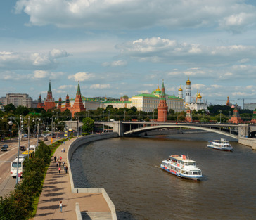 Прогулка по Москве-реке на теплоходе «Волна» от Парка Горького