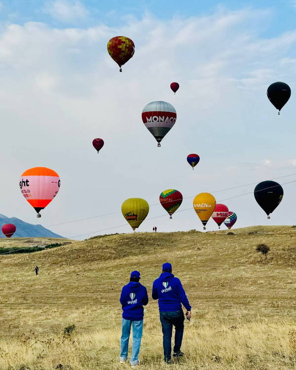 Полёт на воздушном шаре над Гарнийским ущельем (в группе) — фото 5