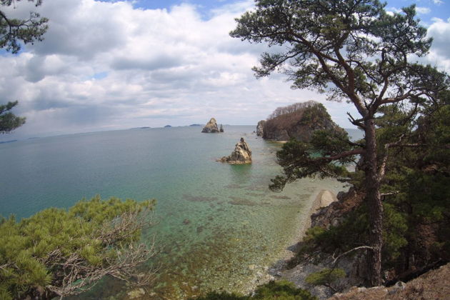 Виды Мыс Сосновый из бухты Льва