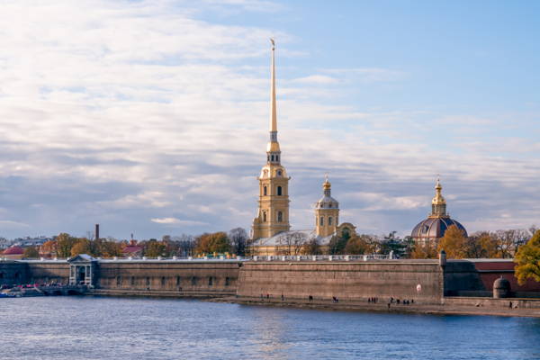 На кораблике по Парадной части Невы