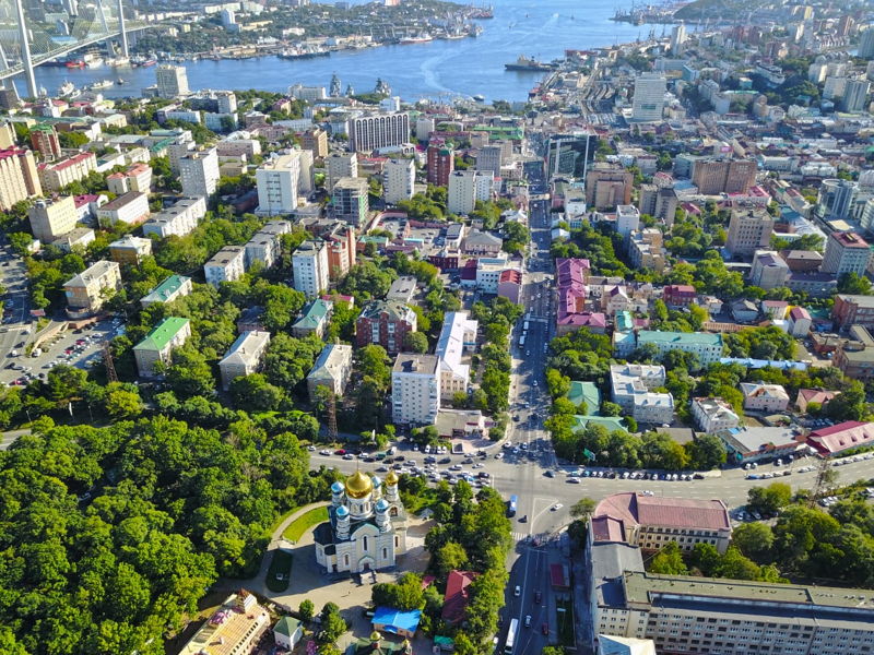 Самые красивые видовые города Владивостока на закате  - экскурсия в Владивосток, Россия