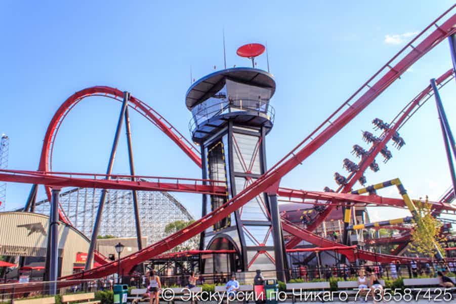 Экскурсия в парк развлечений Six Flags | Американские горки - фото 2