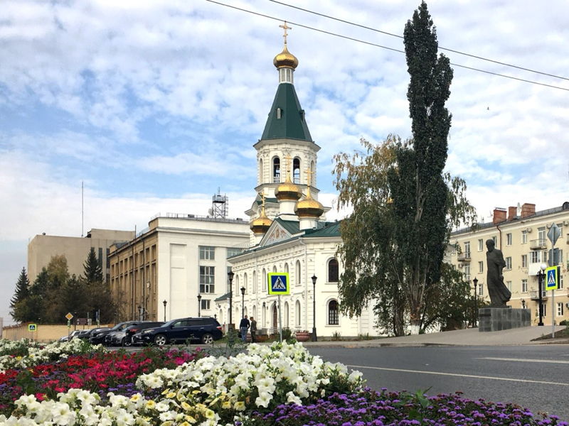 Знакомство с Омском на автомобиле