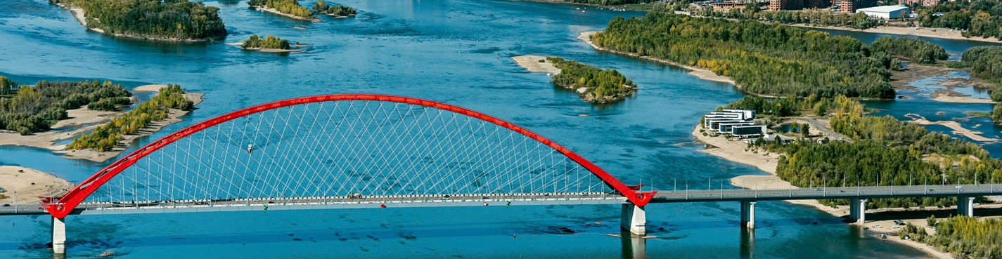 Семь мостов Новосибирска на теплоходе с аудиогидом