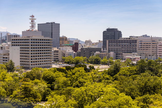 Входной билет в башню Хиросима Оризуру